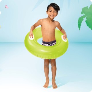 KÓŁKO DO PŁYWANIA Z UCHWYTAMI 76 CM ŻÓŁTE INTEX 59258