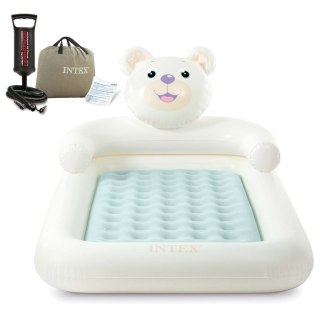 MATERAC DMUCHANY 178X114X71 CM Z POMPKĄ TŁOKOWĄ INTEX 66814NP