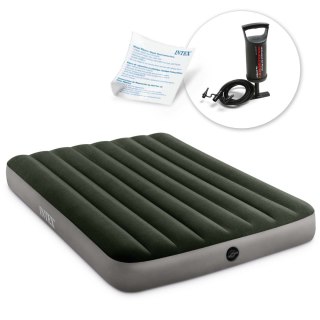 MATERAC DMUCHANY 191X137X25 CM Z POMPKĄ TŁOKOWĄ INTEX 664108