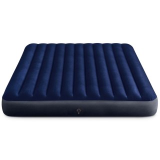 MATERAC DMUCHANY 203X183X25 CM Z POMPKĄ TŁOKOWĄ INTEX 64755