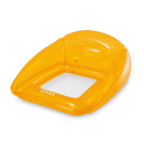 MATERAC FOTEL DO PŁYWANIA POMARAŃCZOWY INTEX 56802