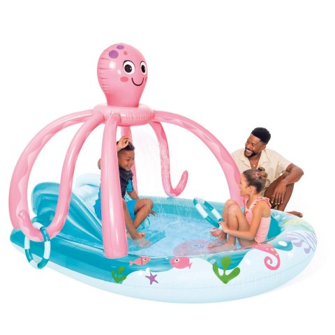 PLAC ZABAW DMUCHANY WESOŁA OŚMIORNICA INTEX 56138