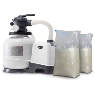 POMPA FILTRUJĄCA PIASKOWA 10500 L/H INTEX 26648 + 50 KG PIASKU