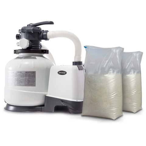 POMPA FILTRUJĄCA PIASKOWA 10500 L/H INTEX 26648 + 50 KG PIASKU