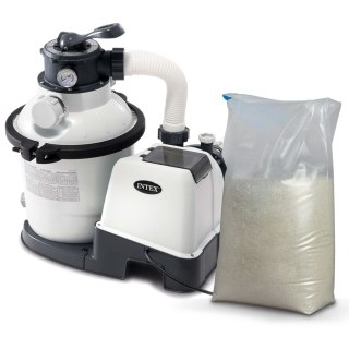 POMPA FILTRUJĄCA PIASKOWA 5700 L/H INTEX 26644 + 25 KG PIASKU