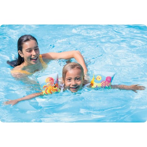 RĘKAWKI DO PŁYWANIA OŚMIORNICZKA 23 X 15 CM INTEX 58652 RĘKAWKI DO PŁYWANIA OŚMIORNICZKA 23 X 15 CM INTEX 58652
