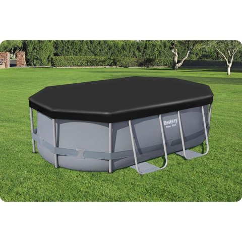 POKRYWA DO BASENU STELAŻOWEGO OWALNEGO 300 X 200 X 84 CM BESTWAY 58424