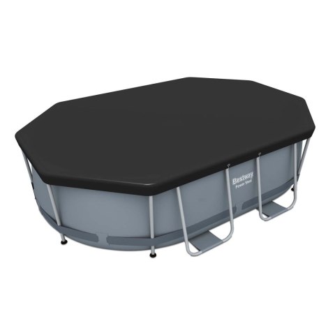 POKRYWA DO BASENU STELAŻOWEGO OWALNEGO 300 X 200 X 84 CM BESTWAY 58424