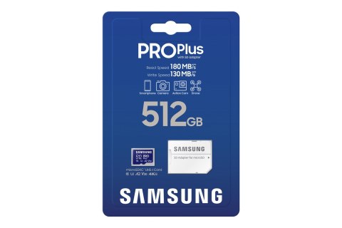 Samsung MB-MD512SA/EU pamięć flash 512 GB MicroSDXC UHS-I Klasa 10