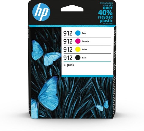 Tusz HP zestaw HP 912, HP912=6ZC74AE, zawiera cmyk, 3YL80AE+3YL77AE+3YL78AE+3YL79AE Tusz HP zestaw HP 912, HP912=6ZC74AE, zawiera cmyk, 3YL80AE+3YL77AE+3YL78AE+3YL79AE
