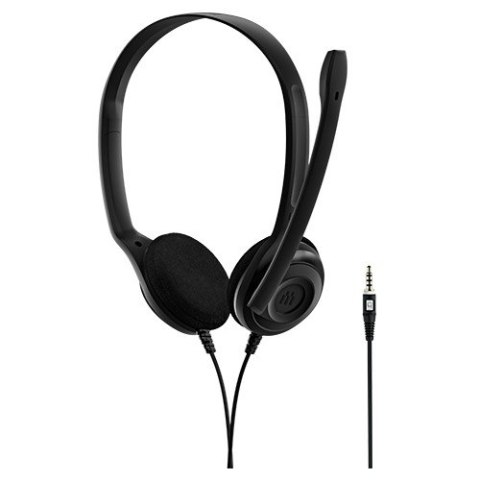 Słuchawki z mikrofonem SENNHEISER PC5 CHAT Czarny Słuchawki z mikrofonem SENNHEISER PC5 CHAT Czarny