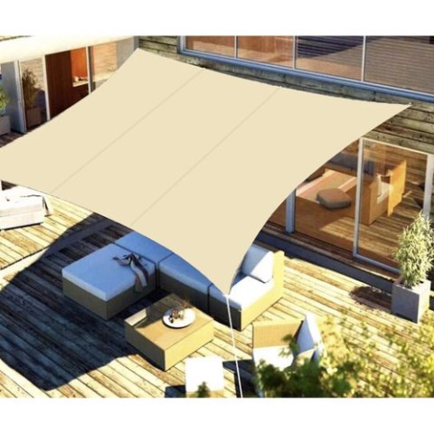 ŻAGIEL PRZECIWSŁONECZNY 4X3M- BEŻOWY GARDLOV 23144