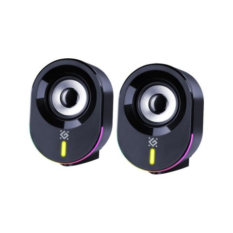 Głośniki Defender SOLAR 8 2.0 10W Bluetooth USB podświetlenie RGB Głośniki Defender SOLAR 8 2.0 10W Bluetooth USB podświetlenie RGB