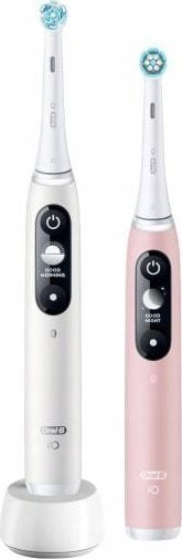Szczoteczka magnetyczna ORAL-B iO Series 6 Duo 2 szt. Biały (iO Series 6 Duo 2 szt. White/Pink) Szczoteczka magnetyczna ORAL-B iO Series 6 Duo 2 szt. Biały (iO Series 6 Duo 2 szt. White/Pink)