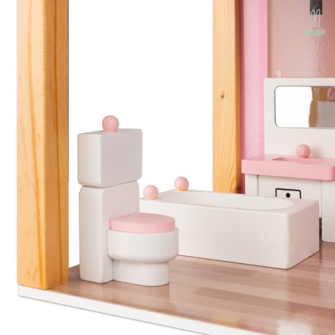 Domek dla lalek drewniany LULILO Tulipo 70cm Domek dla lalek drewniany LULILO Tulipo 70cm