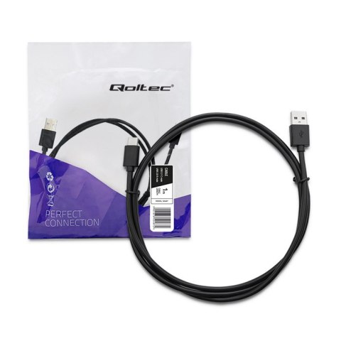 Kabel USB 3.1 typ C męski | USB 2.0 A męski | 1m Kabel USB 3.1 typ C męski | USB 2.0 A męski | 1m