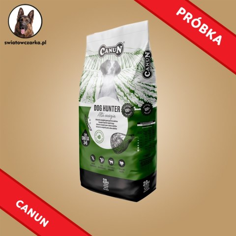 PRÓBKA Canun Dog Hunter dla psów aktywnych 150g PRÓBKA Canun Dog Hunter dla psów aktywnych 150g