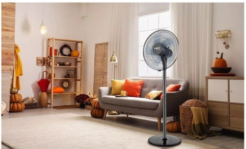 Wentylator podłogowy 50W Neo Tools średnica 40 cm, 3 prędkości z oscylacją Wentylator podłogowy 50W Neo Tools średnica 40 cm, 3 prędkości z oscylacją