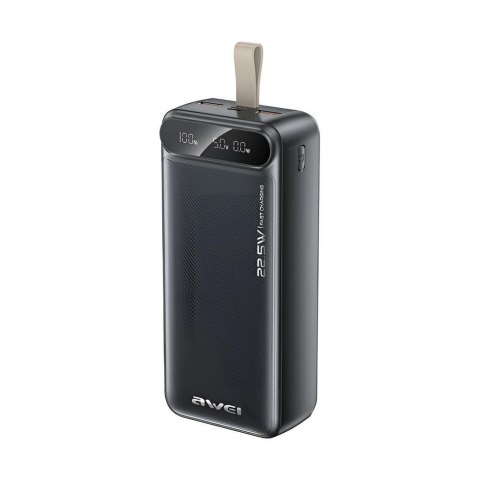 Powerbank Awei PA-12 30000mAh 22,5W 2xUSB-A 1xUSB-C 1xmicroUSB czarny Powerbank Awei PA-12 30000mAh 22,5W 2xUSB-A 1xUSB-C 1xmicroUSB czarny