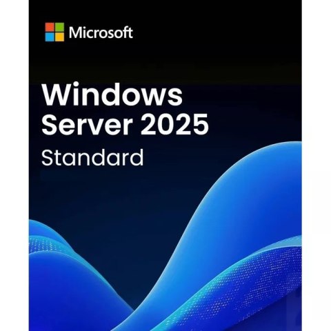 System operacyjny DELL Windows Server 2025 Standard ROK 16CORE 634-CVFM System operacyjny DELL Windows Server 2025 Standard ROK 16CORE 634-CVFM