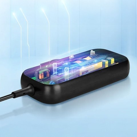 Qoltec Szybka Ładowarka do roweru skutera elektrycznego 36V | 42V | 2A | 5.5*2.5 | wodoodporna +kabel zasilający