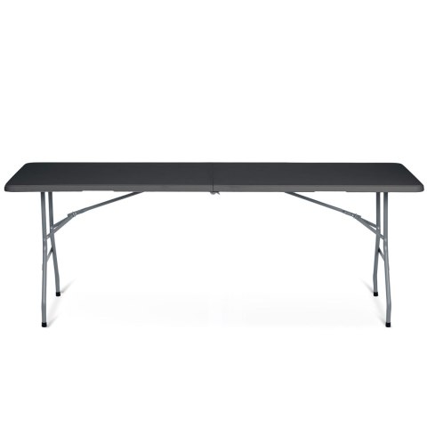 Stół ogrodowy składany 244 cm Plonos czarny