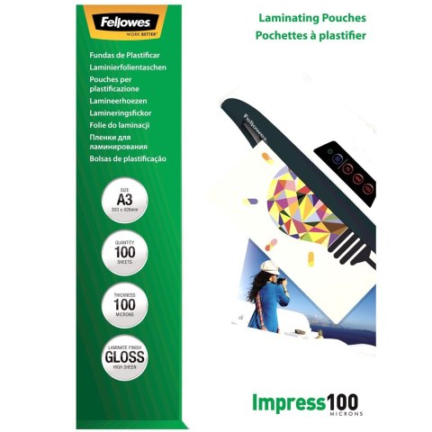 Fellowes 5351205 folia do laminowania 100 szt. Fellowes 5351205 folia do laminowania 100 szt.