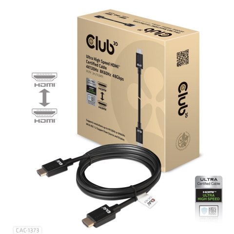 CLUB3D cac-1373 HDMI Czarny CLUB3D cac-1373 HDMI Czarny