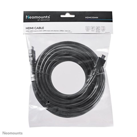 Neomounts HDMI35MM kabel HDMI 10 m HDMI Typu A (Standard) Czarny Neomounts HDMI35MM kabel HDMI 10 m HDMI Typu A (Standard) Czarny