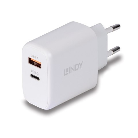 Lindy 73428 ładowarka do urządzeń przenośnych Uniwersalne Biały Prąd przemienny Szybkie ładowanie Wewnętrzna Lindy 73428 ładowarka do urządzeń przenośnych Uniwersalne Biały Prąd przemienny Szybkie ładowanie Wewnętrzna