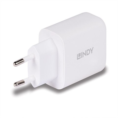 Lindy 73428 ładowarka do urządzeń przenośnych Uniwersalne Biały Prąd przemienny Szybkie ładowanie Wewnętrzna Lindy 73428 ładowarka do urządzeń przenośnych Uniwersalne Biały Prąd przemienny Szybkie ładowanie Wewnętrzna