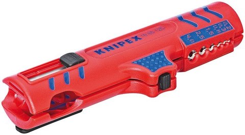 Knipex 16 85 125 SB narzędzie do zdejmowania izolacji Niebieski, Czerwony Knipex 16 85 125 SB narzędzie do zdejmowania izolacji Niebieski, Czerwony