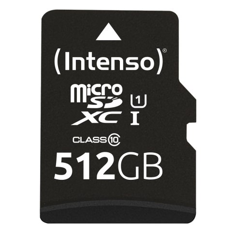 Intenso microSD Karte UHS-I Premium 512 GB Klasa 10 Intenso microSD Karte UHS-I Premium 512 GB Klasa 10