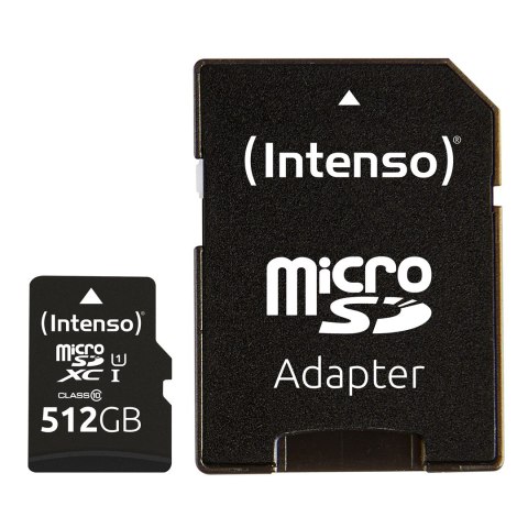 Intenso microSD Karte UHS-I Premium 512 GB Klasa 10 Intenso microSD Karte UHS-I Premium 512 GB Klasa 10