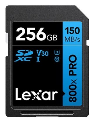 Lexar High-Performance 800xPRO 256 GB SDXC UHS-I Klasa 10