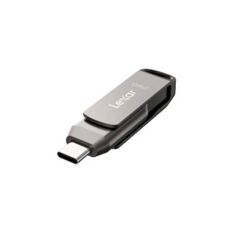Lexar JumpDrive LJDD400256G-BNQNG pamięć USB 256 GB USB Type-C 3.2 Gen 1 (3.1 Gen 1) Szary Lexar JumpDrive LJDD400256G-BNQNG pamięć USB 256 GB USB Type-C 3.2 Gen 1 (3.1 Gen 1) Szary