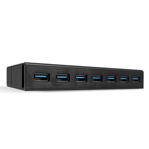 Lindy 43228 huby i koncentratory USB 3.2 Gen 1 (3.1 Gen 1) Type-A 5000 Mbit/s Czarny Lindy 43228 huby i koncentratory USB 3.2 Gen 1 (3.1 Gen 1) Type-A 5000 Mbit/s Czarny