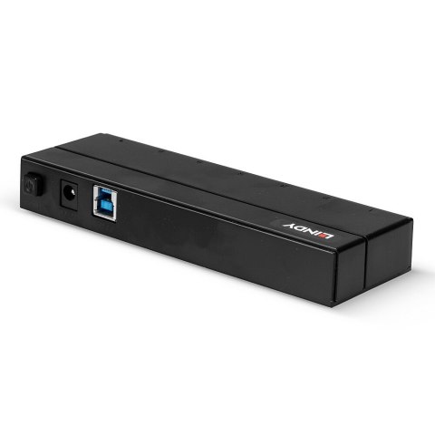 Lindy 43228 huby i koncentratory USB 3.2 Gen 1 (3.1 Gen 1) Type-A 5000 Mbit/s Czarny Lindy 43228 huby i koncentratory USB 3.2 Gen 1 (3.1 Gen 1) Type-A 5000 Mbit/s Czarny