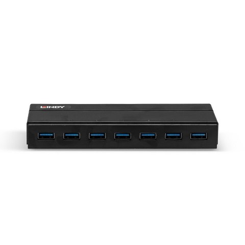 Lindy 43228 huby i koncentratory USB 3.2 Gen 1 (3.1 Gen 1) Type-A 5000 Mbit/s Czarny Lindy 43228 huby i koncentratory USB 3.2 Gen 1 (3.1 Gen 1) Type-A 5000 Mbit/s Czarny