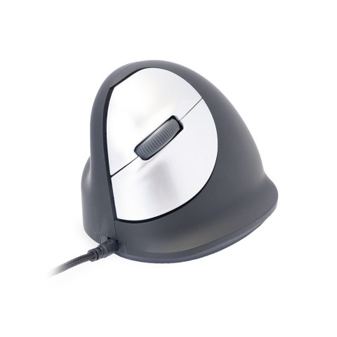 R Go Tools R-Go Pele HE ergonomisch links USB mittel juodas/silb retail R Go Tools R-Go Pele HE ergonomisch links USB mittel juodas/silb retail