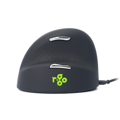 R Go Tools R-Go Pele HE ergonomisch links USB mittel juodas/silb retail R Go Tools R-Go Pele HE ergonomisch links USB mittel juodas/silb retail