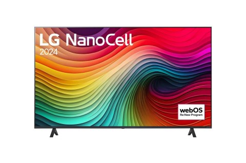 LG 75NANO82T3B Telewizor 190,5 cm (75") 4K Ultra HD Smart TV Wi-Fi Czarny LG 75NANO82T3B Telewizor 190,5 cm (75") 4K Ultra HD Smart TV Wi-Fi Czarny