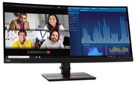 Monitor LENOVO 62DCRAT3EU (34.14" /IPS /60Hz /3440 x 1440 /Czarny)