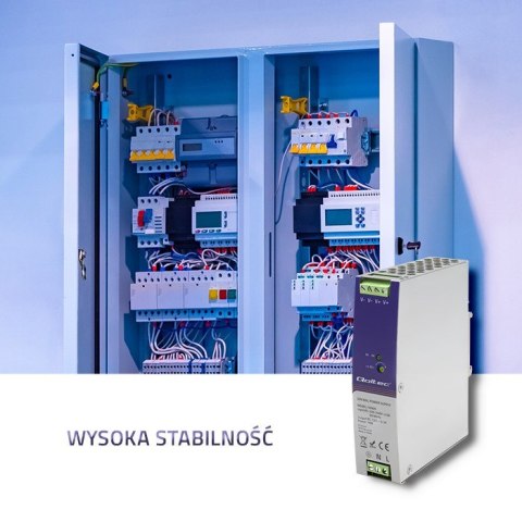 QOLTEC ZASILACZ NA SZYNĘ DIN PRZEMYSŁOWY | 75W | 12V | 6.3A QOLTEC ZASILACZ NA SZYNĘ DIN PRZEMYSŁOWY | 75W | 12V | 6.3A