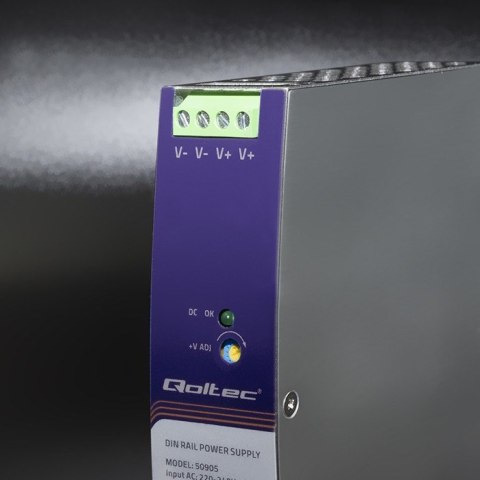 QOLTEC ZASILACZ NA SZYNĘ DIN PRZEMYSŁOWY | 75W | 12V | 6.3A QOLTEC ZASILACZ NA SZYNĘ DIN PRZEMYSŁOWY | 75W | 12V | 6.3A