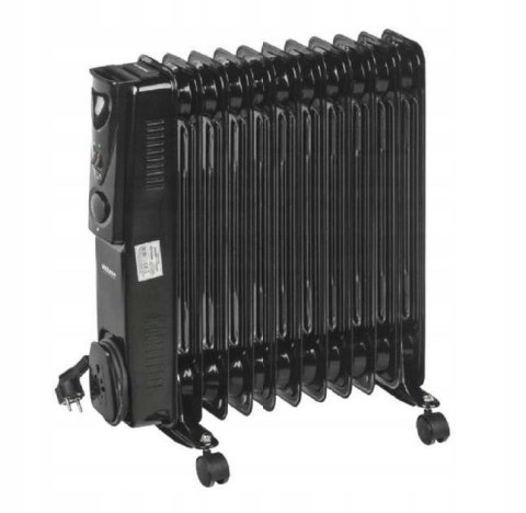 VOLTENO GRZEJNIK OLEJOWY 11-ŻEBEREK 2500W CZARNY VOLTENO GRZEJNIK OLEJOWY 11-ŻEBEREK 2500W CZARNY