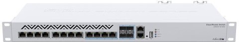 MikroTik CRS312-4C+8XG-RM Switch 12x RJ45 10 Gi