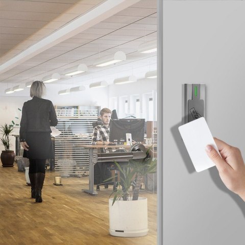 QOLTEC CZYTNIK KART I BRELOKÓW ZBLIŻENIOWY RFID | METALOWA OBUDOWA QOLTEC CZYTNIK KART I BRELOKÓW ZBLIŻENIOWY RFID | METALOWA OBUDOWA