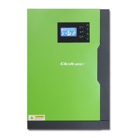 QOLTEC INWERTER SOLARNY HYBRYDOWY OFF-GRID 3,5KW | 100A | 24V | MPPT | SINUS QOLTEC INWERTER SOLARNY HYBRYDOWY OFF-GRID 3,5KW | 100A | 24V | MPPT | SINUS
