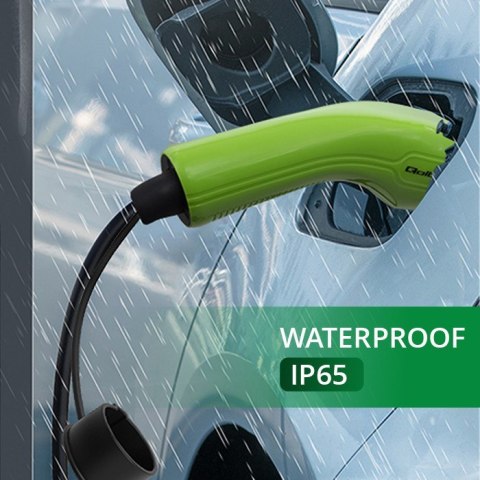 QOLTEC KABEL EV TYP2 DO ŁADOWANIA SAMOCHODU | 230V | 7KW | 32A | 5M QOLTEC KABEL EV TYP2 DO ŁADOWANIA SAMOCHODU | 230V | 7KW | 32A | 5M